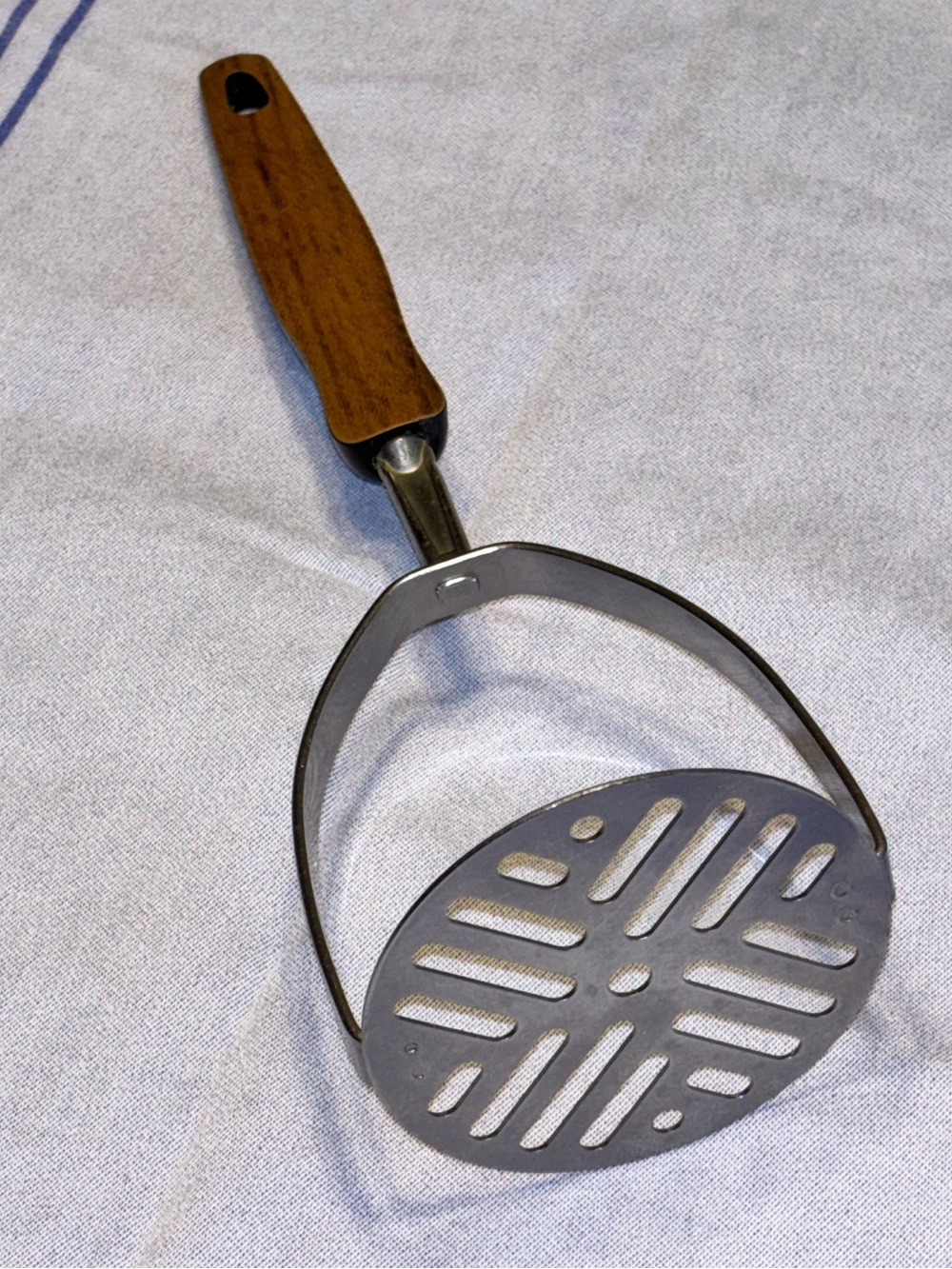 Vintage EKCO Stainless Steel Potato Masher